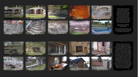 Leporelo k projektu Kamenná zeď.cz